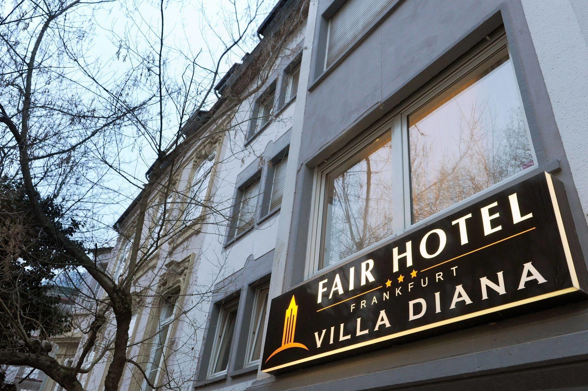 Fair Hotel Villa Diana Frankfurt am Main Exterior photo