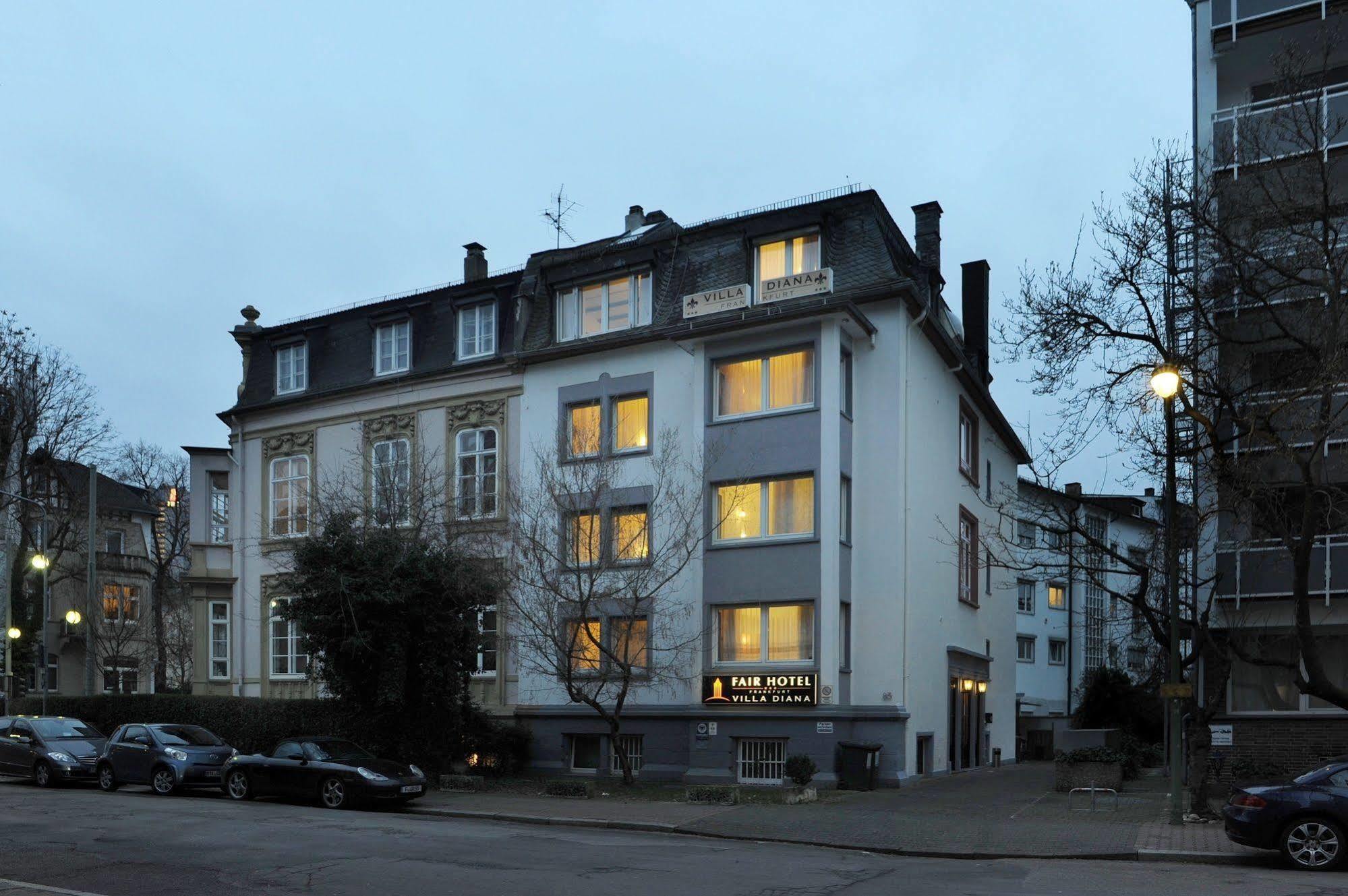 Fair Hotel Villa Diana Frankfurt am Main Exterior photo